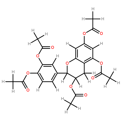 (-)-epicatechin pentaacetate