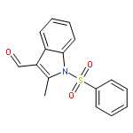 1H-Indole-3-carboxaldehyde, 2-methyl-1-(phenylsulfonyl)-