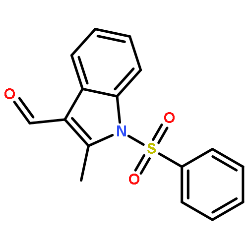 1H-Indole-3-carboxaldehyde, 2-methyl-1-(phenylsulfonyl)-