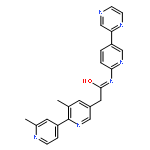 2-(2',3-DIMETHYL-2,4'-BIPYRIDIN-5-YL)-N-[5-(2-PYRAZINYL)-2-PYRIDINYL]ACETAMIDE