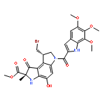 Benzo[1,2-b:4,3-b']dipyrrole-2-carboxylicacid,8-(bromomethyl)-1,2,3,6,7,8-hexahydro-4-hydroxy-2-methyl-1-oxo-6-[(5,6,7-trimethoxy-1H-indol-2-yl)carbonyl]-,methyl ester, (2R,8S)-