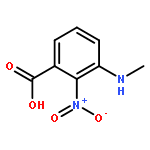 Benzoic acid, 3-(methylamino)-2-nitro- (9CI)