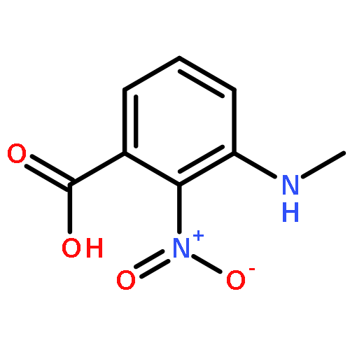 Benzoic acid, 3-(methylamino)-2-nitro- (9CI)