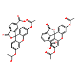 Spiro[isobenzofuran-1(3H),9'-[9H]xanthene]-ar-carboxylicacid, 3',6'-bis(acetyloxy)-3-oxo-