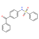 N-(4-benzoylphenyl)benzenesulfonamide