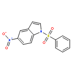 1H-Indole, 5-nitro-1-(phenylsulfonyl)-