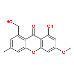 1-hydroxy-8-(hydroxymethyl)-3-methoxy-6-methyl-9H-xanthen-9-one