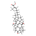 11beta-hydroxy-3,7-dioxo-5alpha-lanosta-8,24(E)-dien-26-oic acid