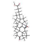 4,4,14-trimethyl-3,7,15-trimethyl-3,7-dioxochol-8-en-24-oic acid