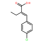 Butanoic acid, 2-[(4-chlorophenyl)methylene]-, (E)-