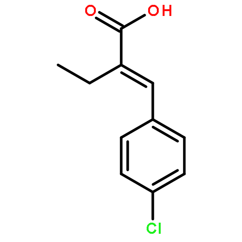 Butanoic acid, 2-[(4-chlorophenyl)methylene]-, (E)-