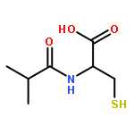 D-Cysteine,N-(2-methyl-1-oxopropyl)-