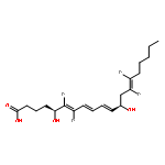 (5S,12R)-6,7,14,15-tetradeuterio-5,12-dihydroxyicosa-6,8,10,14-tetraenoic acid