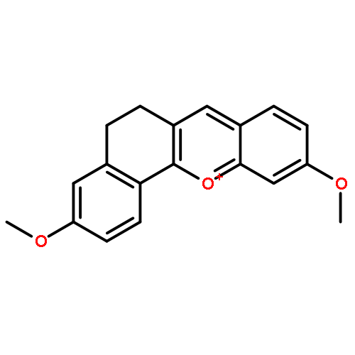 Benzo[c]xanthylium, 5,6-dihydro-3,10-dimethoxy-