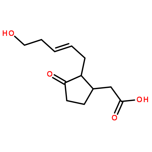 Cyclopentaneaceticacid, 2-[(2Z)-5-hydroxy-2-penten-1-yl]-3-oxo-, (1R,2S)-