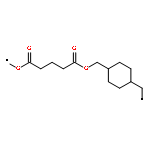 Poly[oxy(1,5-dioxo-1,5-pentanediyl)oxymethylene-1,4-cyclohexanediylm
ethylene]