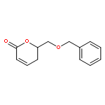 2H-Pyran-2-one, 5,6-dihydro-6-[(phenylmethoxy)methyl]-, (S)-