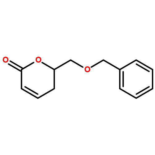 2H-Pyran-2-one, 5,6-dihydro-6-[(phenylmethoxy)methyl]-, (S)-