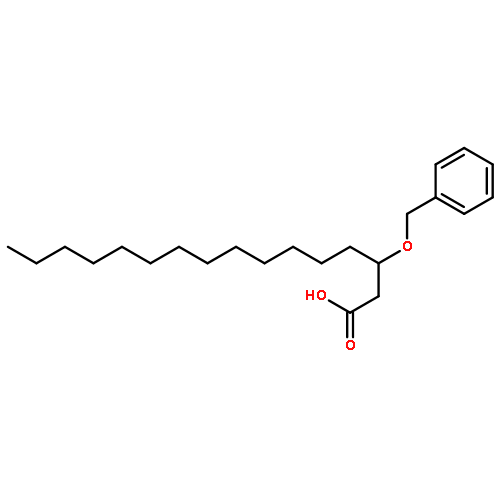 Hexadecanoic acid, 3-(phenylmethoxy)-