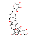 Quinovic acid 3-O-(6-deoxyglucoside) 28-O-glucosyl ester