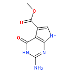 Methyl 2-amino-4-oxo-4,7-dihydro-3H-pyrrolo[2,3-d]pyrimidine-5-carboxylate