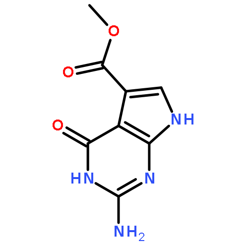 Methyl 2-amino-4-oxo-4,7-dihydro-3H-pyrrolo[2,3-d]pyrimidine-5-carboxylate