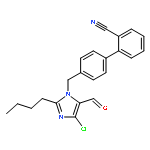 4'-[(2-butyl-4-chloro-5-formyl-1H-imidazol-1-yl)methyl]biphenyl-2-carbonitrile