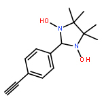 Imidazolidine, 2-(4-ethynylphenyl)-1,3-dihydroxy-4,4,5,5-tetramethyl-