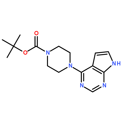 tert-Butyl 4-(7H-pyrrolo[2,3-d]pyrimidin-4-yl)piperazine-1-carboxylate