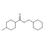 CYCLOHEXYLMETHYL 1-METHYLPIPERIDINE-4-CARBOXYLATE