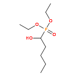 Phosphonic acid, (1-hydroxypentyl)-, diethyl ester