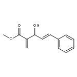 4-Pentenoic acid, 3-hydroxy-2-methylene-5-phenyl-, methyl ester, (4E)-