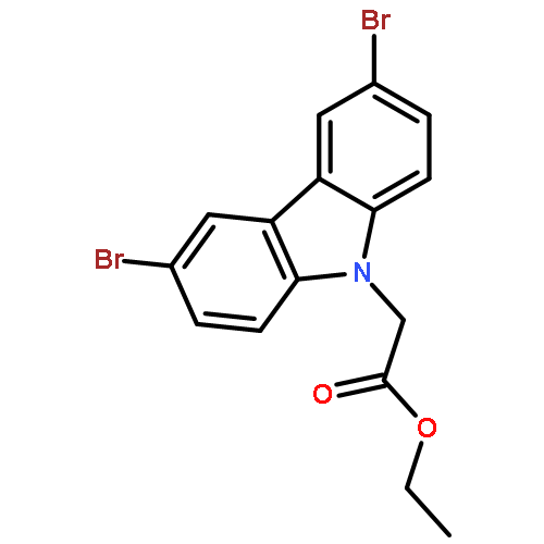 Ethyl 2-(3,6-dibromo-9H-carbazol-9-yl)acetate