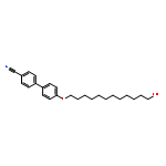 [1,1'-Biphenyl]-4-carbonitrile, 4'-[(12-hydroxydodecyl)oxy]-