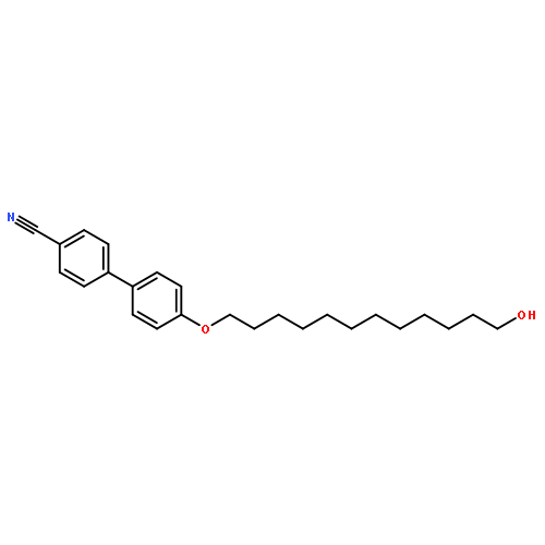 [1,1'-Biphenyl]-4-carbonitrile, 4'-[(12-hydroxydodecyl)oxy]-