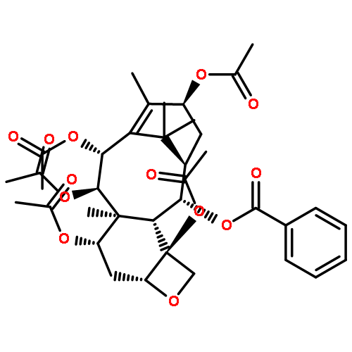 7,11-Methano-1H-cyclodeca[3,4]benz[1,2-b]oxete-4,5,6,9,12,12b(2aH)-hexol,3,4,4a,5,6,9,10,11,12,12a-decahydro-4a,8,13,13-tetramethyl-,4,5,6,9,12b-pentaacetate 12-benzoate, (2aR,4S,4aS,5R,6R,9S,11R,12R,12aR,12bS)-