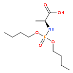 L-Alanine, N-(dibutoxyphosphinyl)-