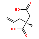 Butanedioic acid, 2-methyl-2-(2-propenyl)-, (S)-