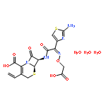 YTTERBIUM(III) IONOPHORE I;CEFIXIME TRIHYDRATE