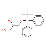 1,2-Propanediol, 3-[[(1,1-dimethylethyl)diphenylsilyl]oxy]-, (2R)-