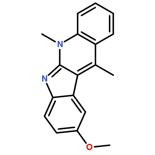 5H-Quinindoline, 9-methoxy-5,11-dimethyl-