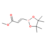 2-Propenoic acid, 3-(4,4,5,5-tetramethyl-1,3,2-dioxaborolan-2-yl)-,methyl ester, (E)-