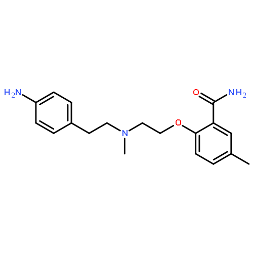 Benzamide,2-[2-[[2-(4-aminophenyl)ethyl]methylamino]ethoxy]-5-methyl-