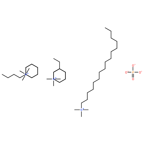 1-Hexadecanaminium, N,N,N-trimethyl-, phosphate (3:1)