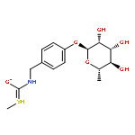 S-methyl-N-{[4-(alpha-L-rhamnosyloxy)benzyl]}thiocarbamate