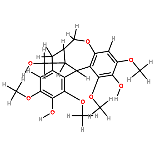 (+)-(7'S,8S,8'S)-3',4-dihydroxy-2',3,4',5-tetramethoxy-6',9-epoxy-2,7'-cyclolignan-9'-ol