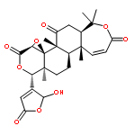 Oxireno[4,4a]-2-benzopyrano[6,5-g][2]benzoxepin-3,5,9(3aH,4bH,6H)-trione,1-(2,5-dihydro-2-hydroxy-5-oxo-3-furanyl)-1,6a,7,11a,11b,12,13,13a-octahydro-4b,7,7,11a,13a-pentamethyl-,(1R,3aS,4aR,4bR,6aR,11aR,11bR,13aS)-