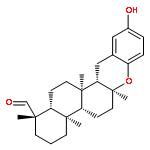 1H-Naphtho[2,1-a]xanthene-1-carboxaldehyde,2,3,4,4a,4b,5,6,6a,12,12a,12b,13,14,14a-tetradecahydro-10-hydroxy-1,4a,6a,12b-tetramethyl-,(1S,4aR,4bR,6aS,12aS,12bR,14aR)-