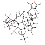 1alpha,2alpha,6beta,13-tetraacetoxy-8alpha,9beta-di(furan-3-yl-carbonyloxy)-4beta-hydroxy-beta-dihydroagarofuran