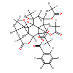 1alpha,2alpha,6beta,13-tetraacetoxy-9alpha-benzoyloxy-4beta,6beta-dihydroxy-beta-dihydroagarofuran